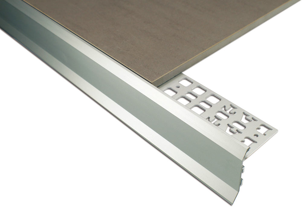 Balcony Trim Aluminium 10mm/12mm X 3M – Matt Silver - Size: 12mm