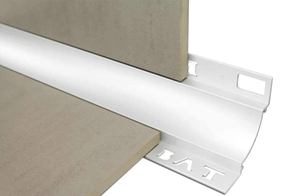 BAT – Cove Trim 10mmx10mmx3m Matt Silver – CT-1010-3-MS