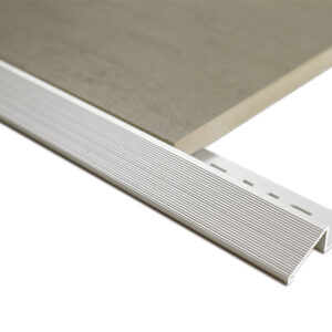 Aluminium Diminishing Trim 3m Mill Finish (4 sizes) - Size: 10mm