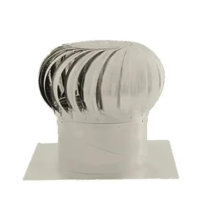 Ampelite Spinaway Vent 300mm Mill Finish