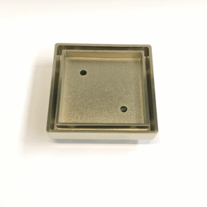 K Smart – KFG-885-BG Tile Insert Smart Floor Waste Brushed Gold 100x100x85