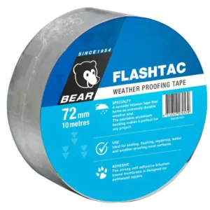 Bear Flashtac Weather Proofing Tape 72mm x 10m
