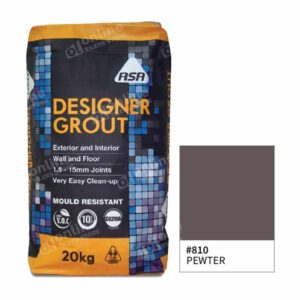 Bostik Designer Grout 20kg (7 Colors) - Color: 810 pewter