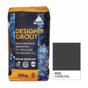 Bostik Designer Grout 20kg (7 Colors) - Color: 820 charcoal