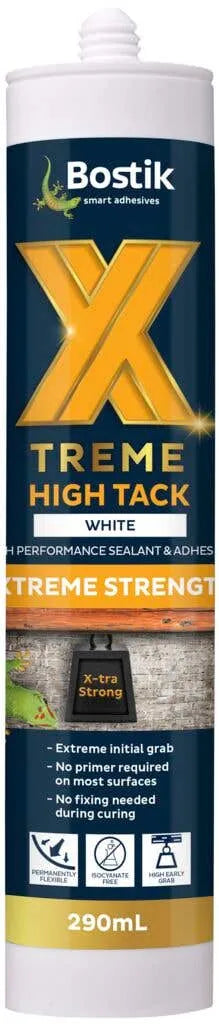 Bostik Xtreme High Tack Adhesive White 290mL