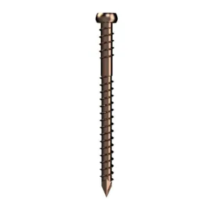 Bremick Decking Screw Trim Head Torx 20 Ultrafast Bronze - 10G x 60mm 100 Pack