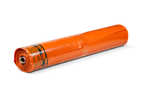Orange High Impact Builders Film 200um IR3 4m x 50m