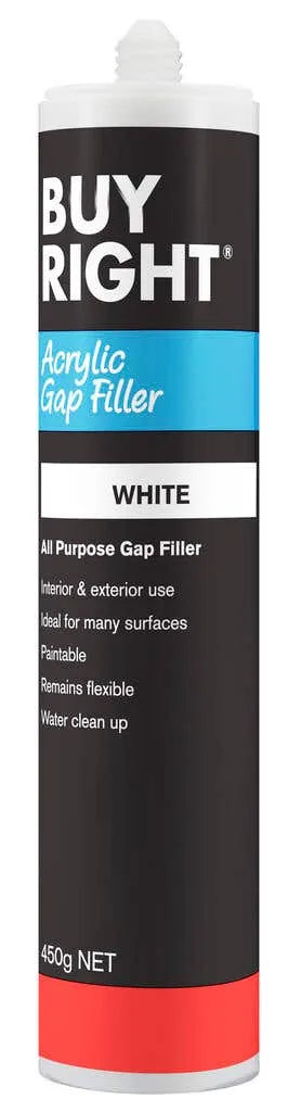 Gap Filler Acrylic White 450g Bld