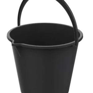 Buy Right Plastic Bucket with Spout Black 10L
