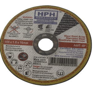 Cutting Disc 4 Inch Steel