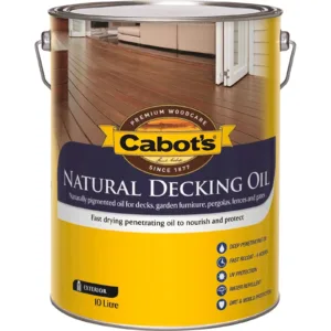 Cabot's Natural Decking Oil Jarrah 10L