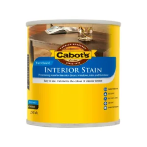 Cabot's Water Based Interior Stain Jarrah 250mL