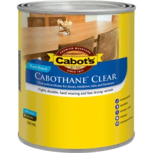 Cabot's Cabothane Water Based Matt Clear 500mL
