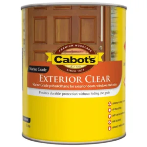 Cabot's Clear Gloss Exterior Timber Finish 1L
