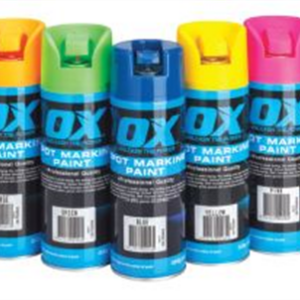 Ox Marking Paint 350g Fluro Blue