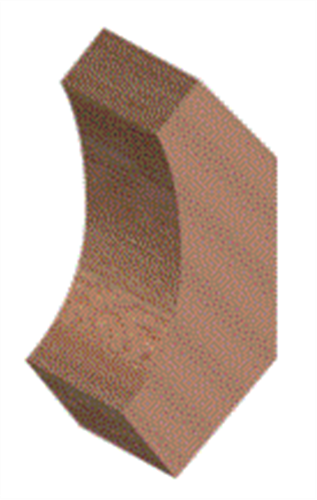 Meranti Scotia 18 x 18 (per Lm)