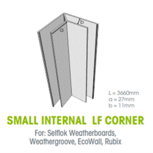 Weathertex Corner W Internal Small 3660mm #149500