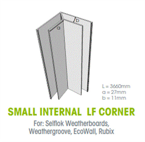 Weathertex Corner W Internal Small 3660mm #149500