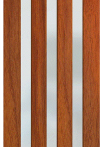 Hume Door Savoy XS45 2040 x 1200 x 40 Translucent Laminate
