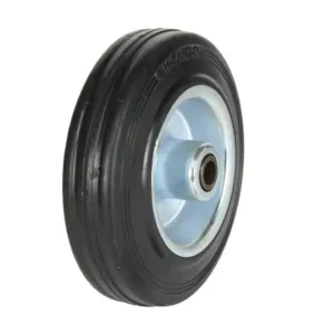 Cold Steel Rubber Wheel with Steel Centre 125mm
