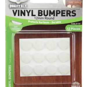 Cold Steel Vinyl Bumpers Round Opaque 12mm - 12 Pack
