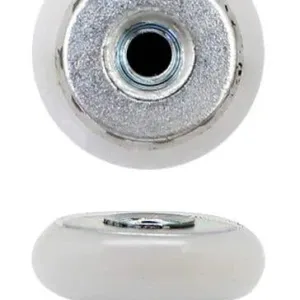 Cowdroy Convex Wheel & Screw - 2pk 19mm
