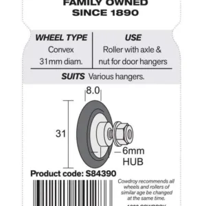 Cowdroy Door Roller 32mm