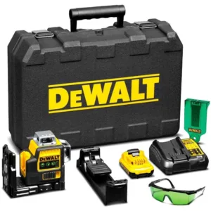 DeWalt 10.8V Li-Ion 360 Cross Line Green Laser Kit