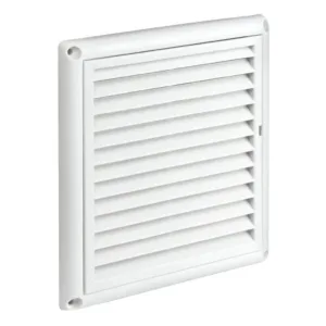 Deflecto Grille Vent with Screen Plastic 150mm