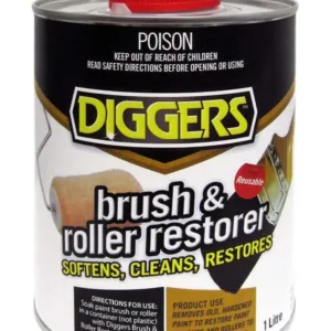 Diggers Brush & Roller Restorer 1L