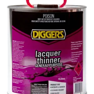 Diggers Lacquer Thinner General Purpose 4L