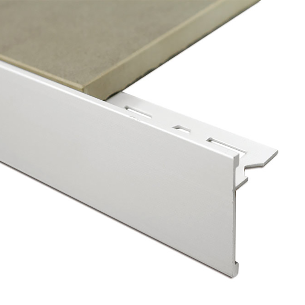 Double Sided Aluminium Angle 3m (3 Colors & 3 Sizes) - Color: Matt silver | Size: 10 x 30mm