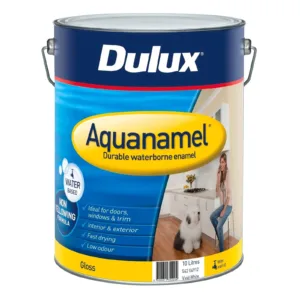 Dulux Aquanamel Gloss Vivid White 10L