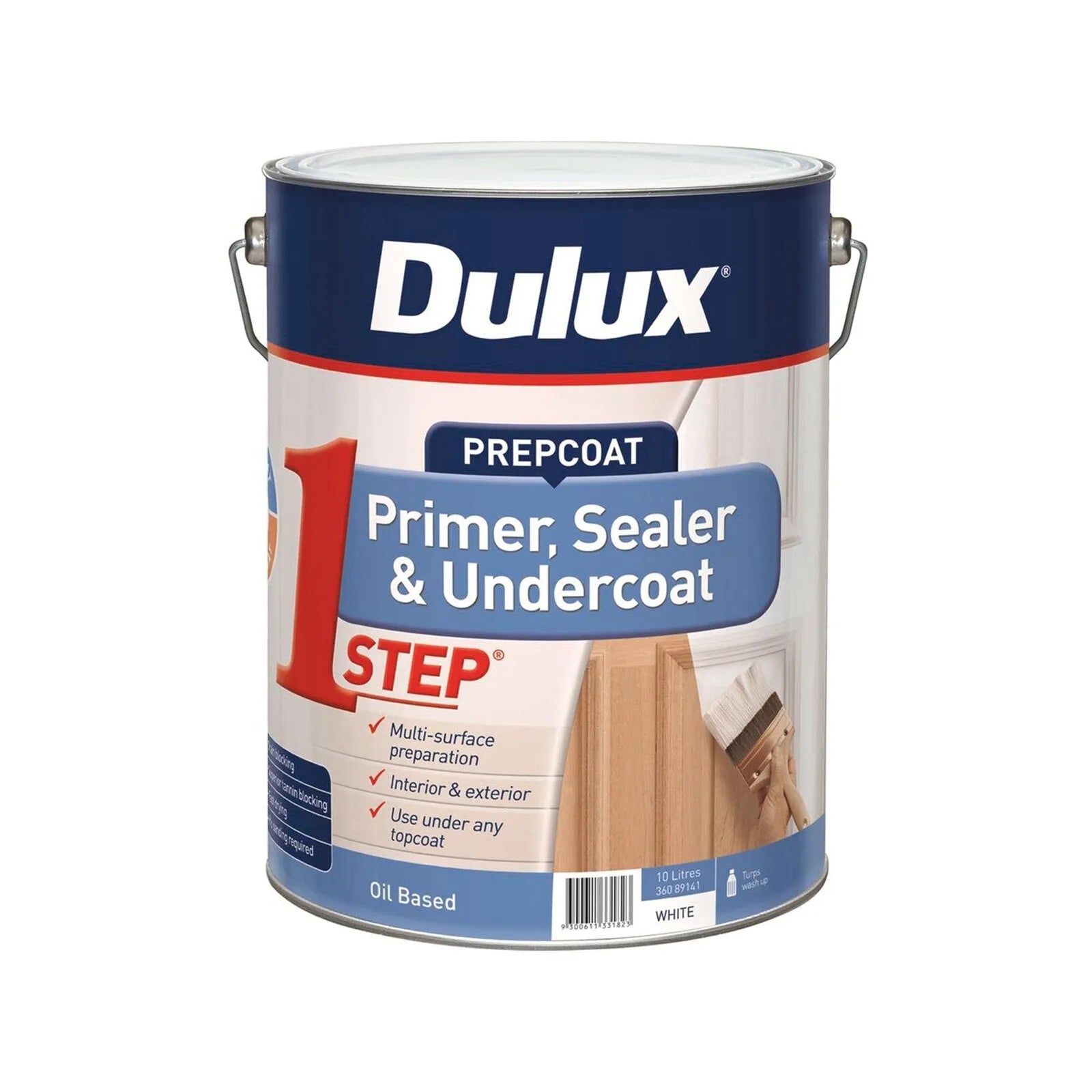 Dulux 1 Step Oil Based Primer Sealer Undercoat Oil Based 10L