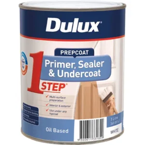 Dulux 1 Step Oil Based Primer Sealer Undercoat Oil Based 1L