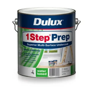 Dulux 1 Step Water Based Primer Sealer Undercoat 2L