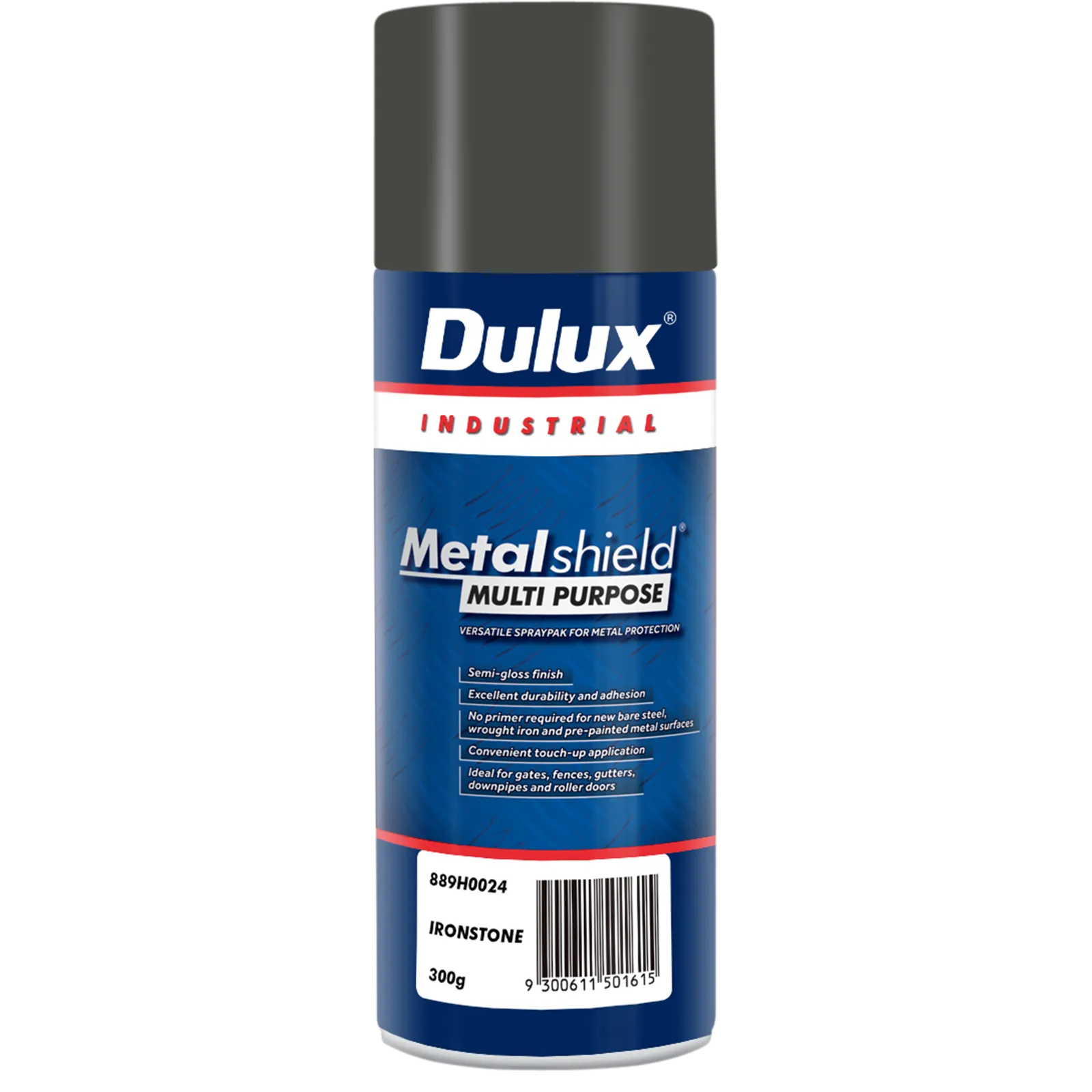 Dulux Metalshield Multipurpose Spray Ironstone 300g