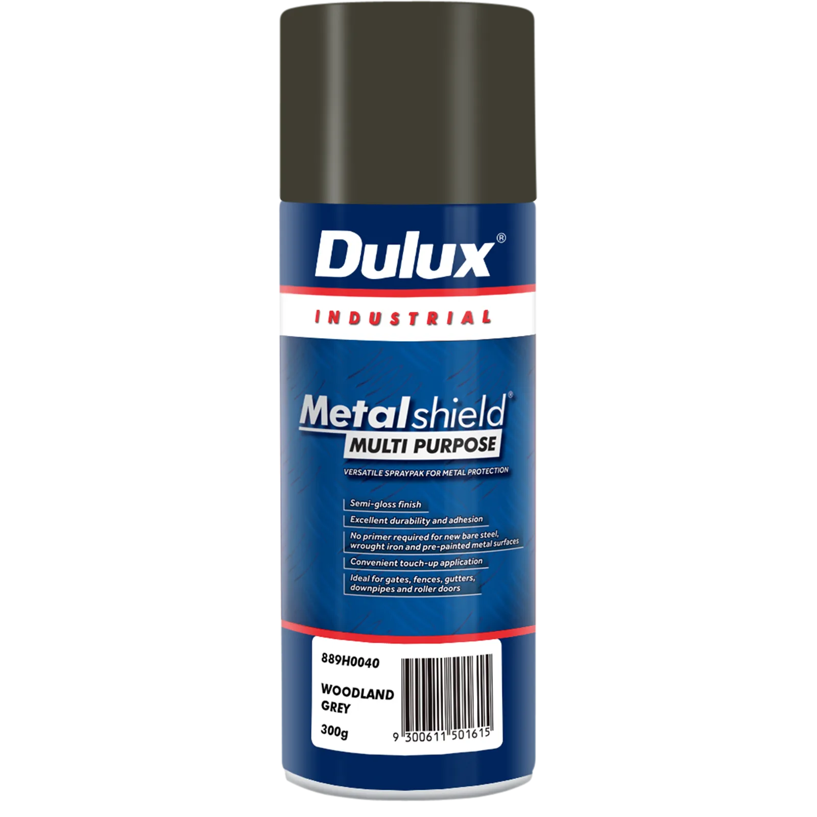 Dulux Metalshield Multipurpose Spray Woodland Grey 300g