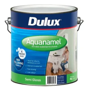 Dulux Aquanamel Semi Gloss Ultra Deep 4L