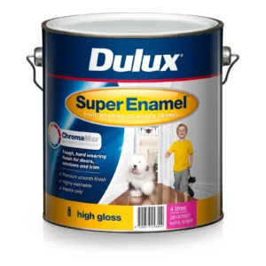 Dulux Super Enamel Gloss Extra Bright 4L