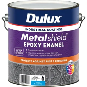 Dulux Metalshield Epoxy Enamel Gloss Blue Base 4L