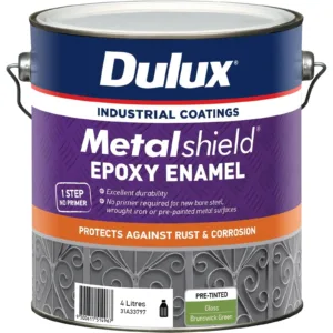 Dulux Metalshield Epoxy Enamel Gloss Brunswick Green 4L