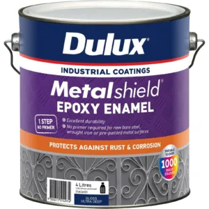 Dulux Metalshield Epoxy Enamel Gloss Ultra Deep 4L