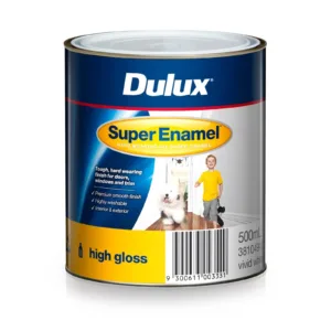 Dulux Super Enamel Gloss Vivid White 500mL