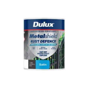 Dulux Metalshield Rust Defence Satin Black 1L