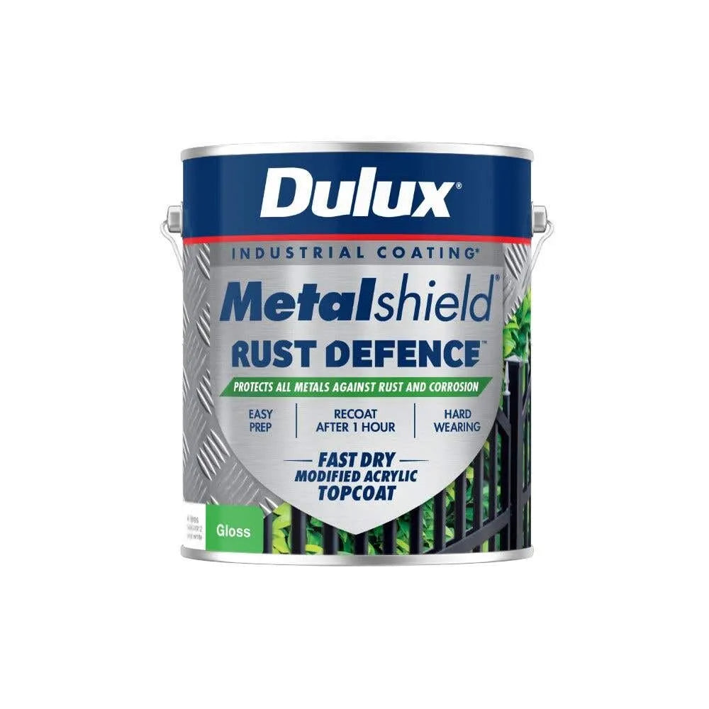 Dulux Metalshield Rust Defence Gloss Vivid White 4L