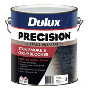 Dulux Precision Stain Smoke & Odour Blocker 4L