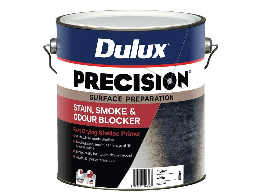 Dulux Precision Stain Smoke & Odour Blocker 4L