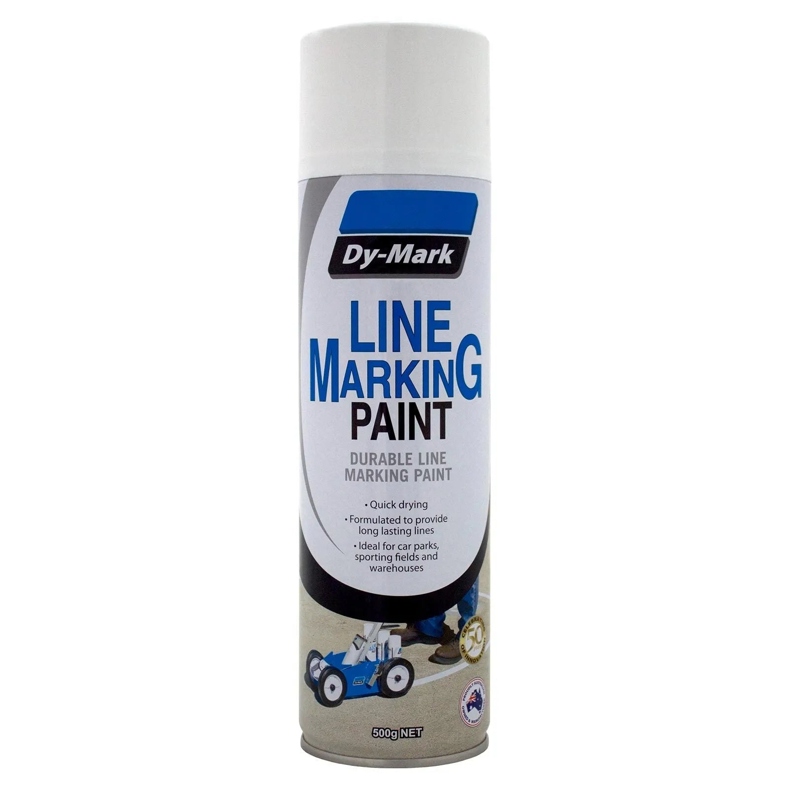 Dy-Mark Line Marking Paint 500g White