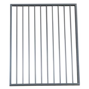Black Gate 950 x 900 Aluminium